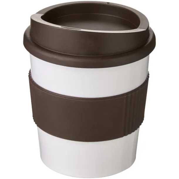 Americano® primo 250 ml tumbler with grip - Unbranded White Brown