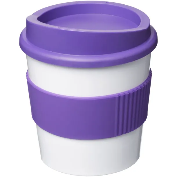 Americano® primo 250 ml tumbler with grip - Unbranded White Purple