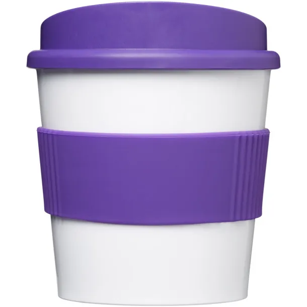 Americano® primo 250 ml tumbler with grip - Unbranded White Purple