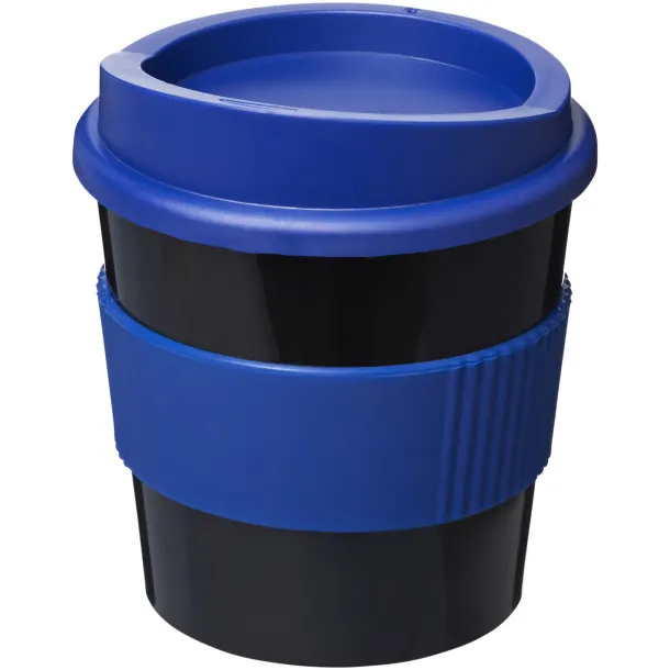 Americano® primo 250 ml tumbler with grip - Unbranded Solid black Blue