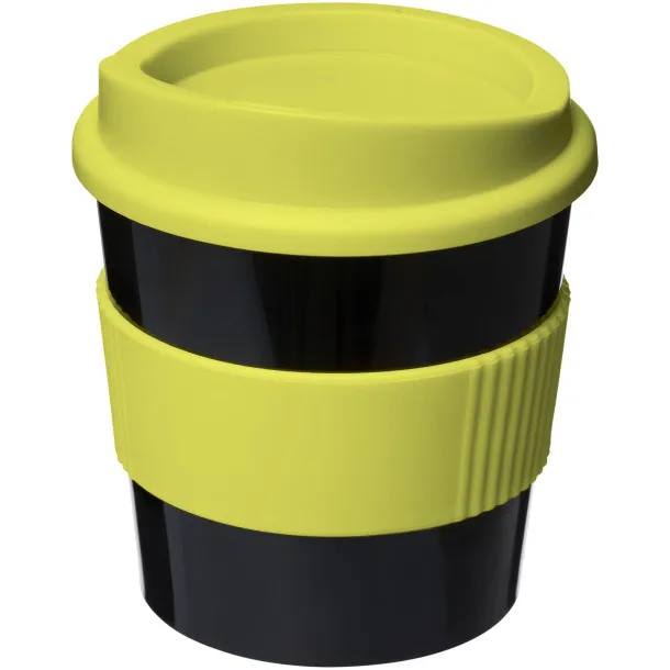 Americano® primo 250 ml tumbler with grip - Unbranded Solid black Lime