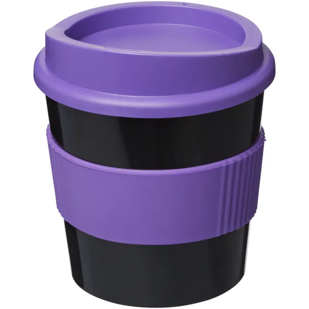 Americano® primo 250 ml tumbler with grip - Unbranded Solid black Purple