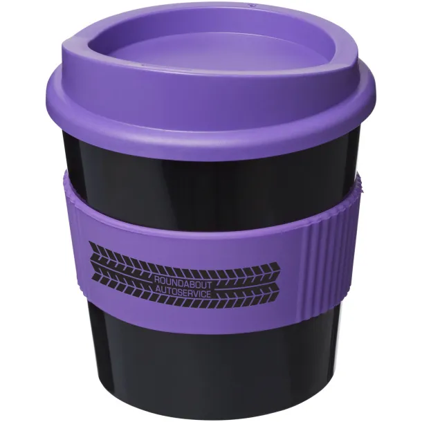 Americano® primo 250 ml tumbler with grip - Unbranded Solid black Purple