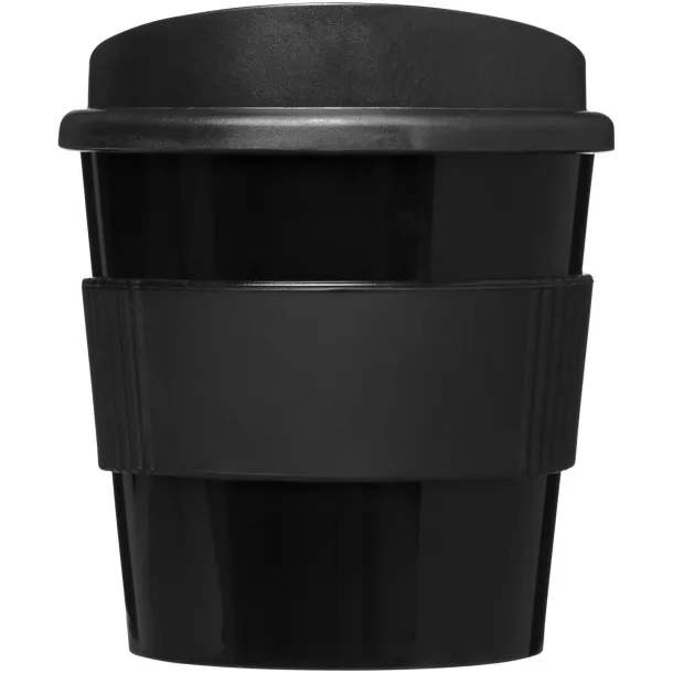 Americano® primo 250 ml tumbler with grip - Unbranded Solid black