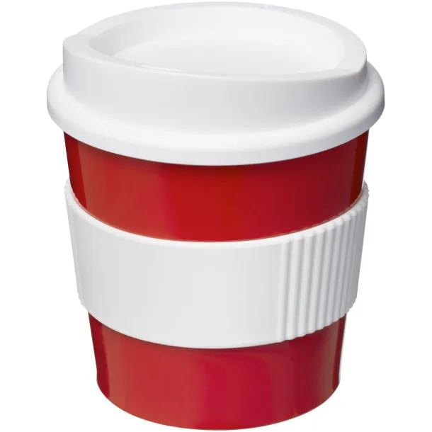 Americano® primo 250 ml tumbler with grip - Unbranded Red White