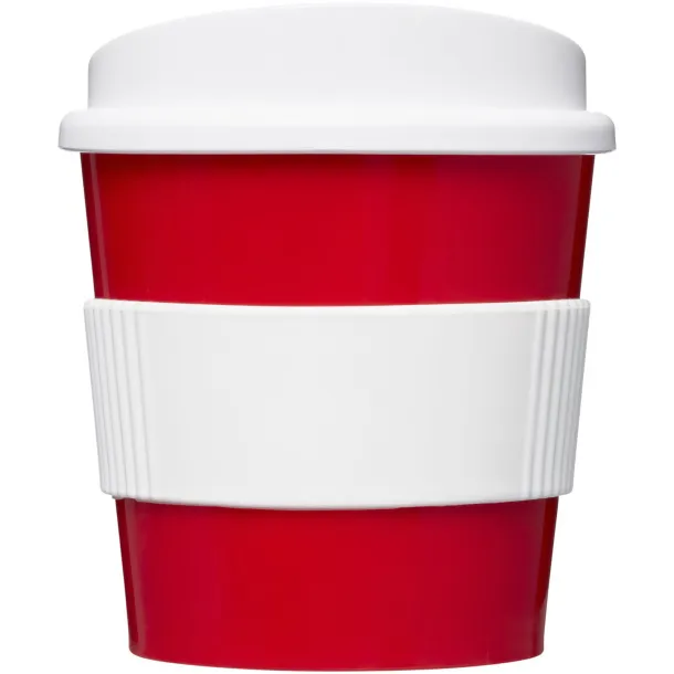 Americano® primo 250 ml tumbler with grip - Unbranded Red White