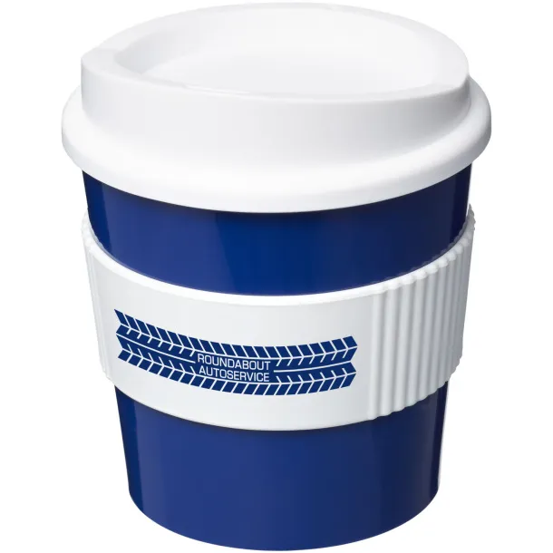 Americano® primo 250 ml tumbler with grip - Unbranded Blue White