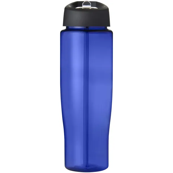 H2O Tempo® 700 ml spout lid sport bottle Blue Solid black