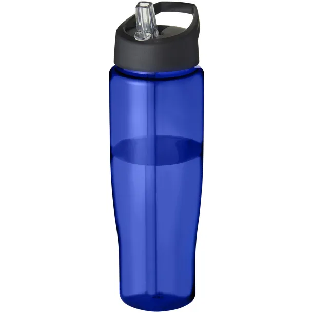 H2O Tempo® 700 ml spout lid sport bottle Blue Solid black