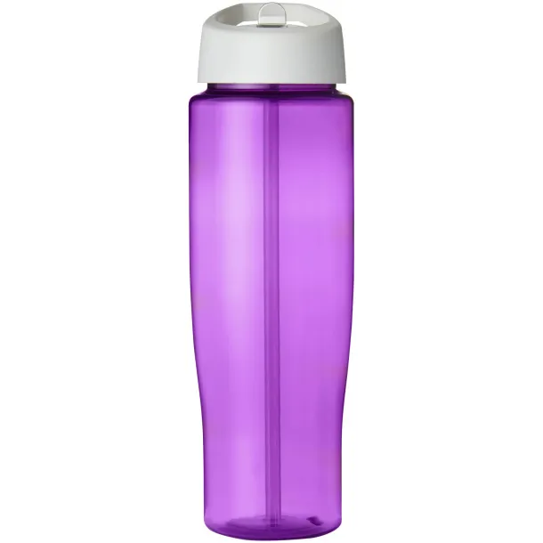 H2O Tempo® 700 ml spout lid sport bottle Purple White