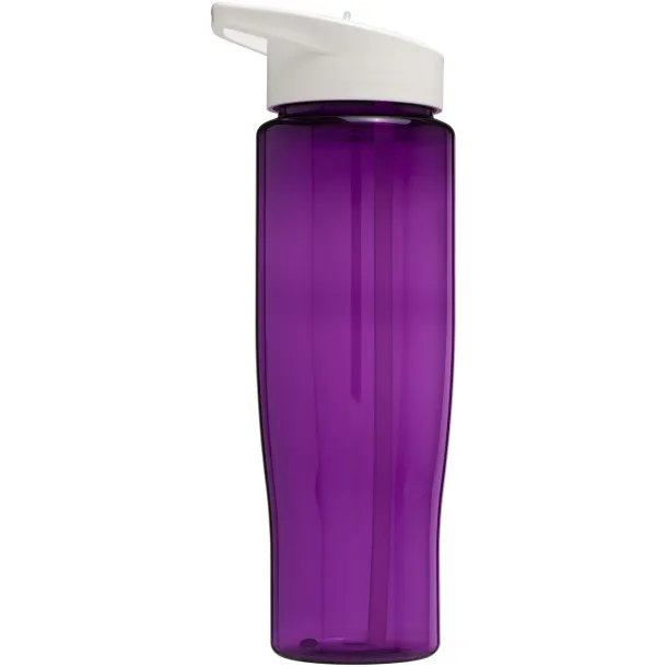 H2O Tempo® 700 ml spout lid sport bottle Purple White