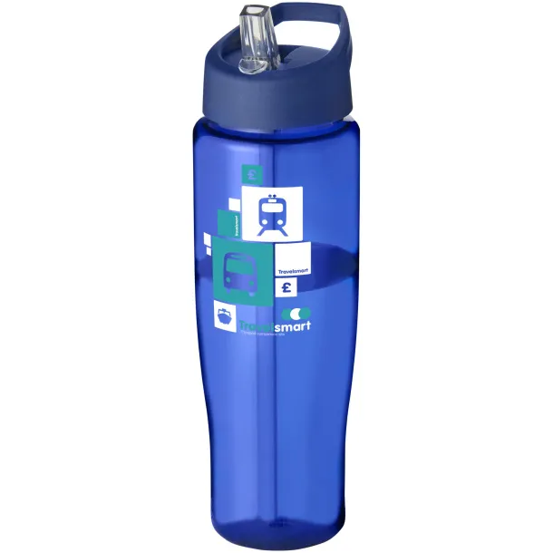 H2O Tempo® 700 ml spout lid sport bottle Blue