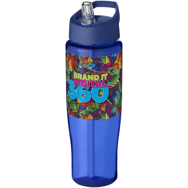 H2O Tempo® 700 ml spout lid sport bottle Blue