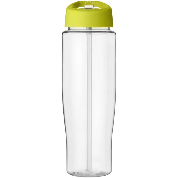 H2O Tempo® 700 ml spout lid sport bottle - Unbranded White Lime