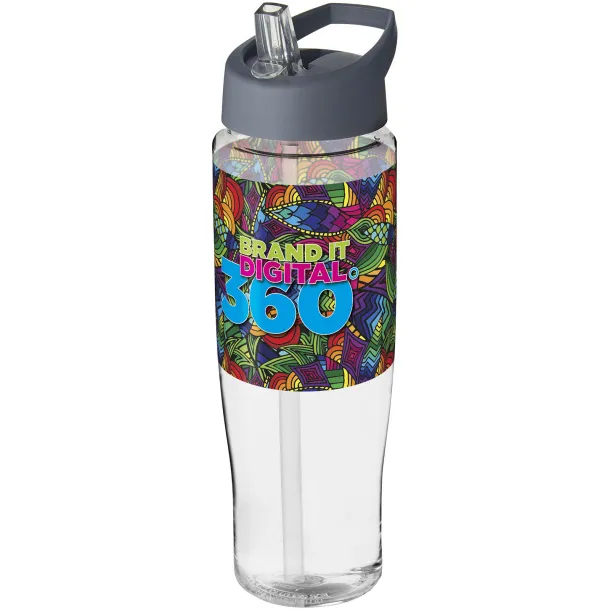 H2O Tempo® sportska boca, 700 ml Bijela Storm grey