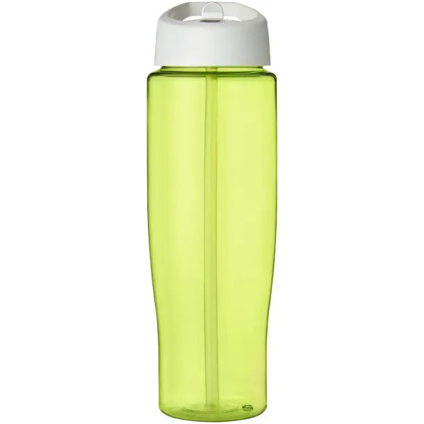 H2O Tempo® 700 ml spout lid sport bottle - Unbranded Lime White