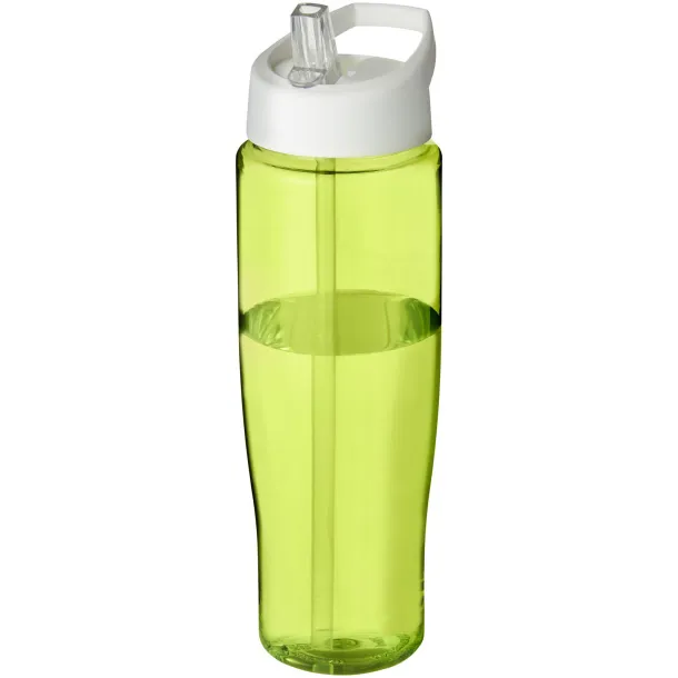 H2O Tempo® 700 ml spout lid sport bottle Lime White