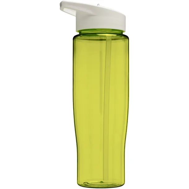 H2O Tempo® 700 ml spout lid sport bottle Lime White