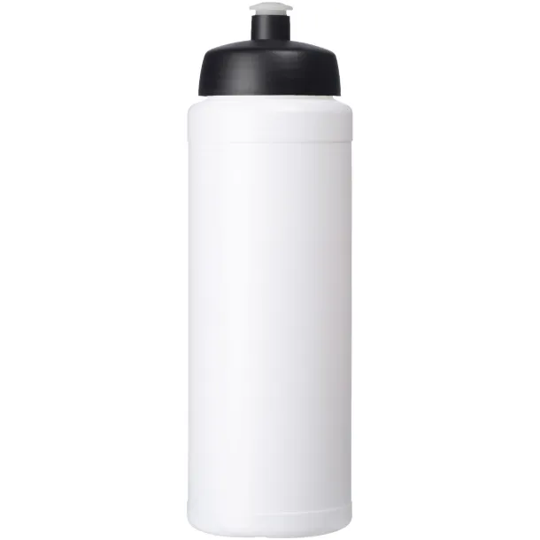 Baseline® Plus 750 ml bottle with sports lid - Unbranded White Solid black