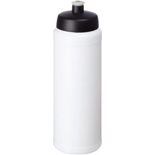 Baseline® Plus 750 ml bottle with sports lid - Unbranded White Solid black