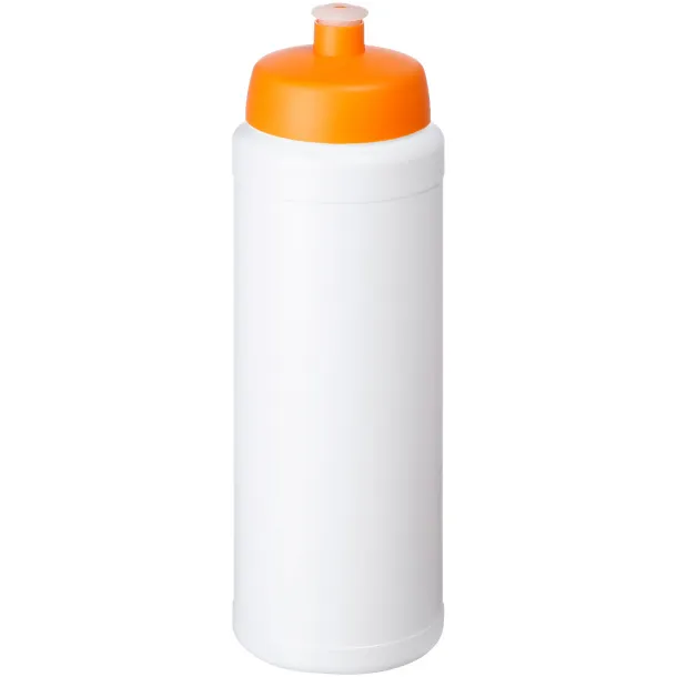 Baseline® Plus 750 ml bottle with sports lid - Unbranded White Orange