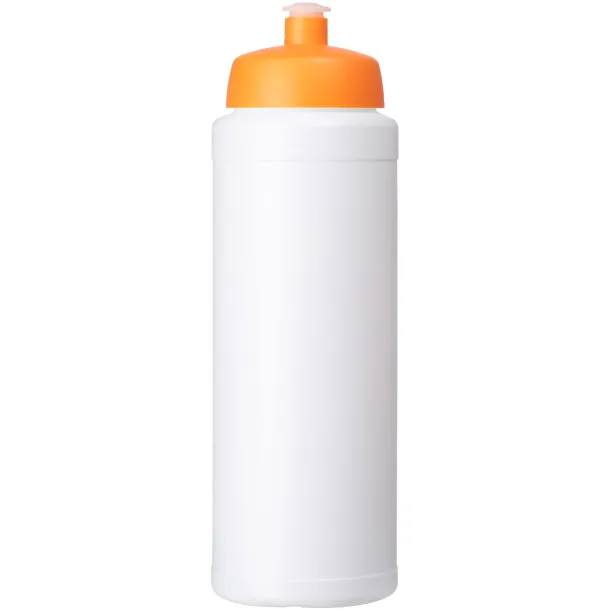 Baseline® Plus 750 ml bottle with sports lid - Unbranded White Orange