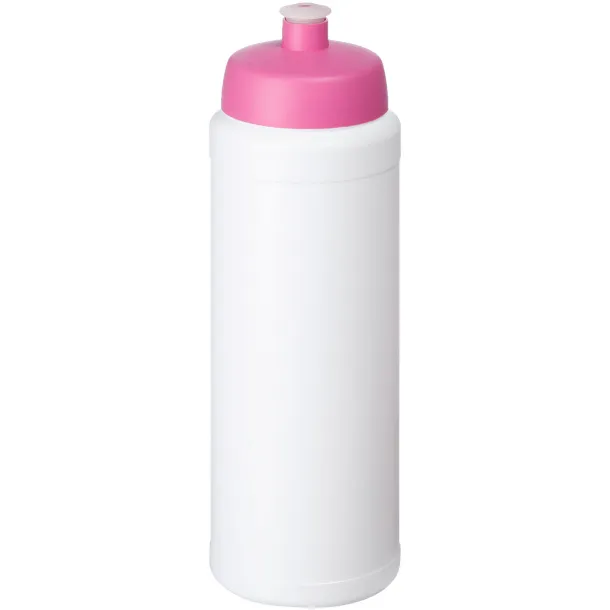Baseline® Plus 750 ml bottle with sports lid White Pink