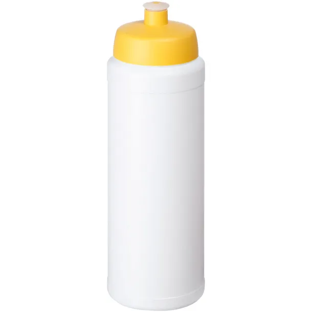 Baseline® Plus 750 ml bottle with sports lid - Unbranded White Yellow