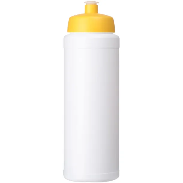 Baseline® Plus 750 ml bottle with sports lid - Unbranded White Yellow