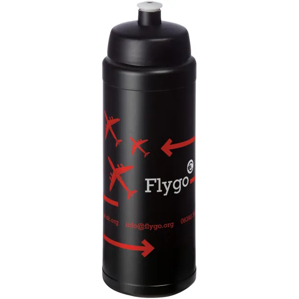 Baseline® Plus 750 ml bottle with sports lid Crna