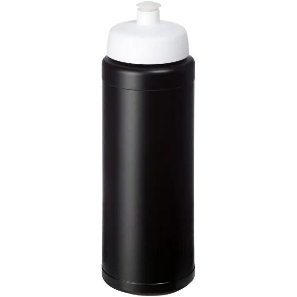 Baseline® Plus 750 ml bottle with sports lid Solid black White