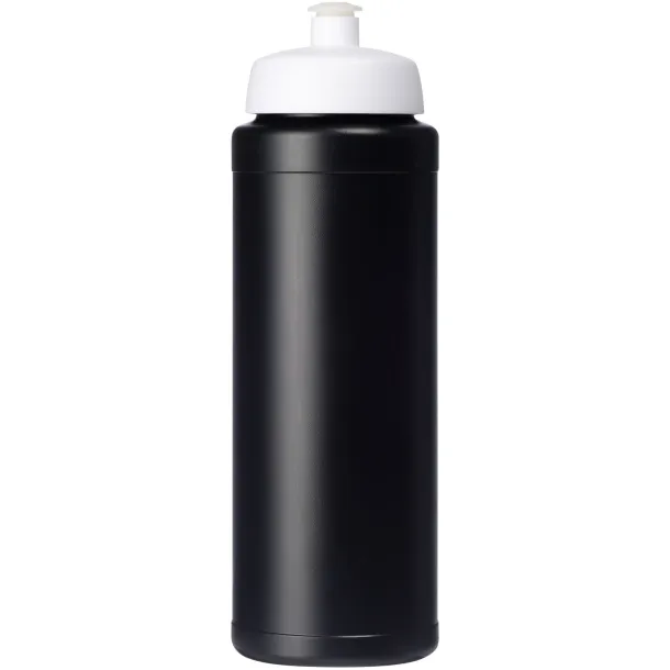 Baseline® Plus 750 ml bottle with sports lid Solid black White