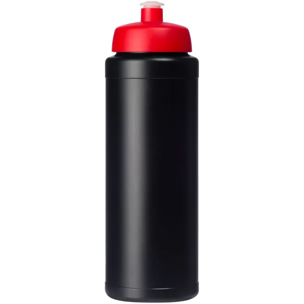 Baseline® Plus 750 ml bottle with sports lid Solid black Red