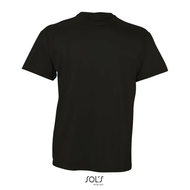 VICTORY MEN TSHIRT-150g deep black