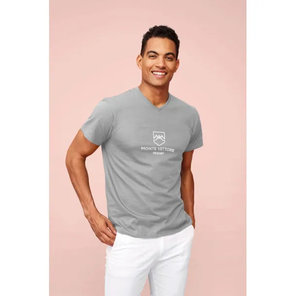 VICTORY MEN TSHIRT-150g Grey Melange