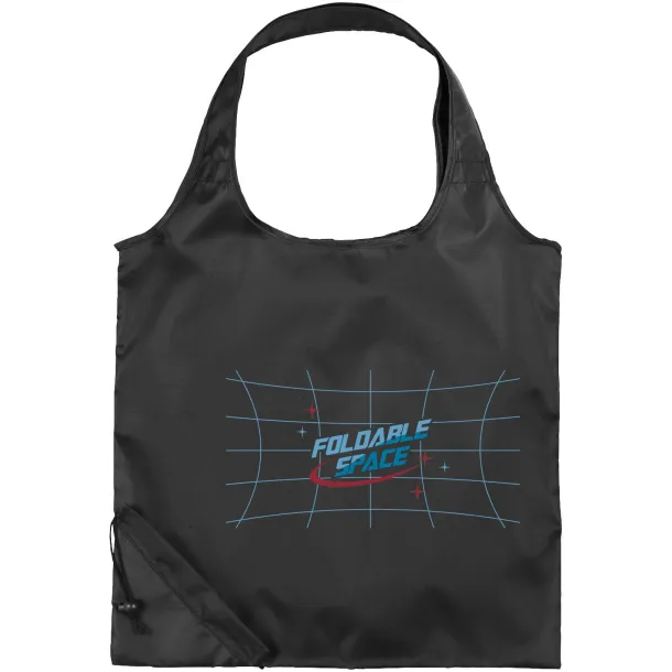 Bungalow foldable tote bag Crna