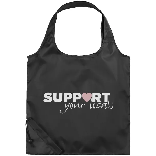 Bungalow foldable tote bag Crna