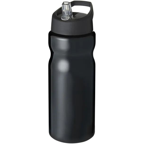 H2O Base® 650 ml spout lid sport bottle Solid black