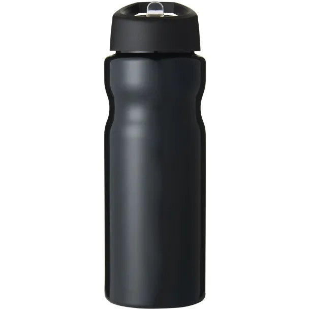 H2O Base® 650 ml spout lid sport bottle Solid black