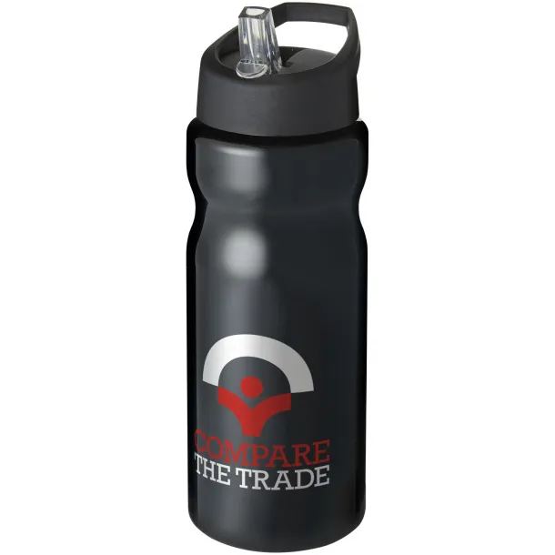 H2O Base® 650 ml spout lid sport bottle Crna