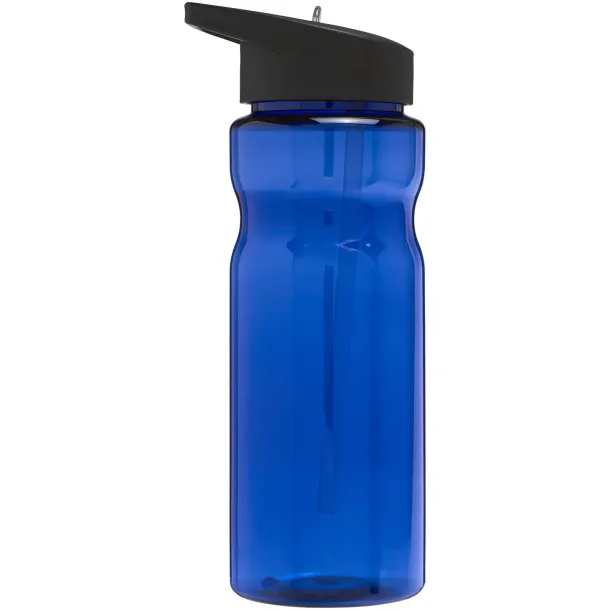 H2O Base® 650 ml spout lid sport bottle Blue Solid black