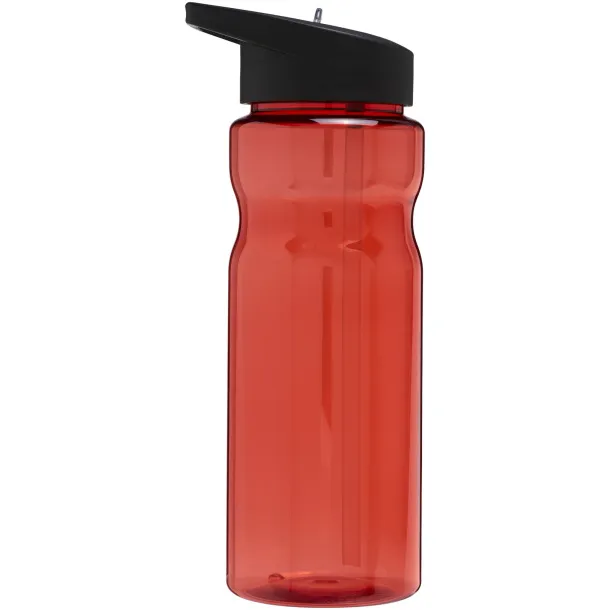 H2O Base® 650 ml spout lid sport bottle Red Solid black