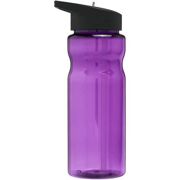 H2O Base® 650 ml spout lid sport bottle Purple Solid black