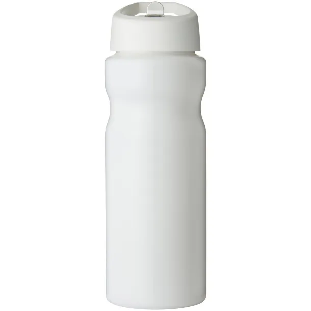 H2O Base® 650 ml spout lid sport bottle - Unbranded White