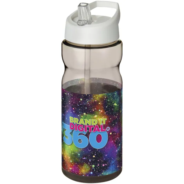 H2O Base® sportska boca, 650 ml Ugljen Bijela