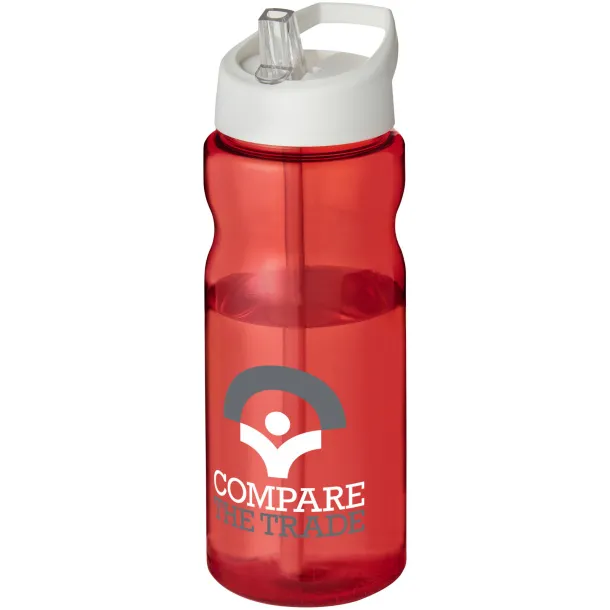 H2O Base® 650 ml spout lid sport bottle Red White