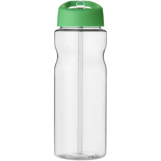 H2O Base® 650 ml spout lid sport bottle - Unbranded White Green