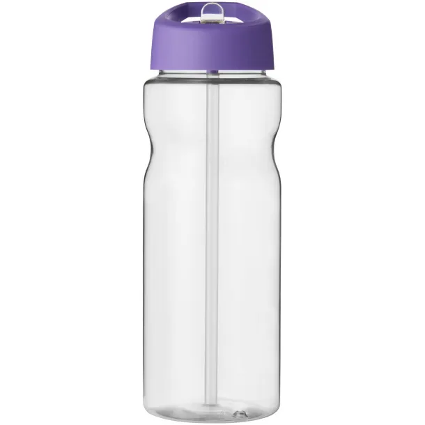 H2O Base® 650 ml spout lid sport bottle - Unbranded White Purple