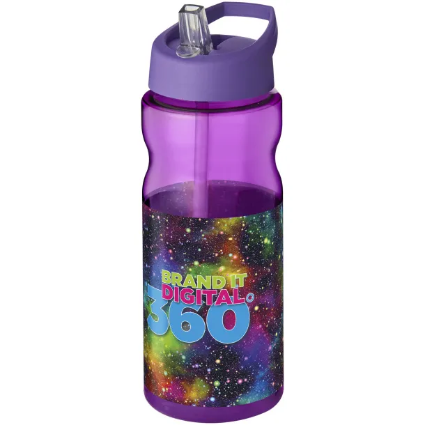 H2O Base® 650 ml spout lid sport bottle Purple