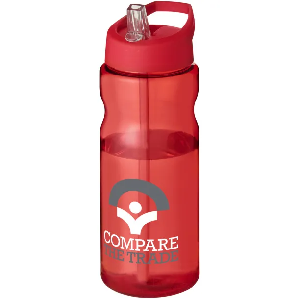 H2O Base® 650 ml spout lid sport bottle - Unbranded Red